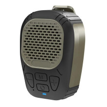 Wearable Speaker Magnetic Clip- Water-Resistant Portable Speaker Built-in Mic for Hands-Free Music and Calls