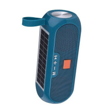 Utomhus Solcellsradio FM-radioer MP3 Trådlös V4.2 Högtalare Ljudbox Musik Subwoofer Bas Aux HiFi Stereo A