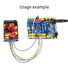 MóDulo de Pantalla LCD de 2,4 Pulgadas, MóDulo HMI LCD, Pantalla TáCtil TFT de 320 X 240, 65 000 Colores RGB, para Raspberry Pi/STM32