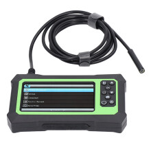 8mm Endoscope with 4.3in LCD, 1080P Waterproof Borescope 5m Green