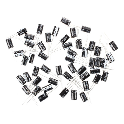50pcs 35v Electrolytic Capacitor 470UF 10 X 17mm 1