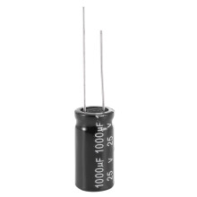 5 x 25V 1000UF 105 Radial Electrolytic Capacitor 10x20mm