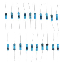 20Pcs 100 Ohm 1% 3W Metal Film Resistor 3 Watts 100R Resistor