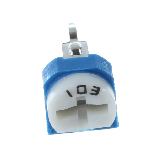 10X 6mm 10k ohm Horizontal Pot Variable Cermet Potentiometer Trimmer Resistor UK 1