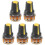 5 Piece 100K Ohm 3 Terminals Linear Taper Rotary Audio B Type Potentiometer Pot 1