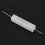 5 x 330 Ohm 5% 10W Watt Wirewound Ceramic Cement Resistors White 2