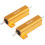 2 Pcs Electronic Aluminium Shell Resistors 5% 8 Ohm 50W 1