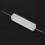 5 x 330 Ohm 5% 10W Watt Wirewound Ceramic Cement Resistors White 4