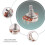 A500K OHM volume guitar potentiometer 6