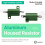 Green Aluminum Chassis Mounted Wirewound Resistors 10W 10 Ohm 5% 3