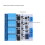 4-Channel GPIO Relay Module Optocoupler, 5-32V/10A 3