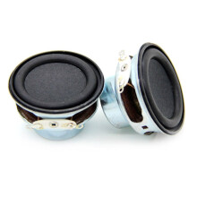 2Pcs Audio Speaker 4Ω 6W 40mm 1.5 Inch Bass Multimedia Speaker Loudspeaker DIY Sound Speaker for Home Theater