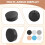 Rotating Display Stand, 360 Degree Automatic Mute Spin Turntable for Photography Display,Figures and Collections Display 6