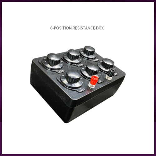 0-99999.9 Ohm Simple Resistance Box Precision Variable Decade Resistor Teaching Instrument Teaching Resistance Box 2