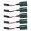 5Pcs 3300UF 16V Voltage Protector A3 Flight Control Receiver Large Capacitor Protector with Plug for RC Drones FUTABA 1