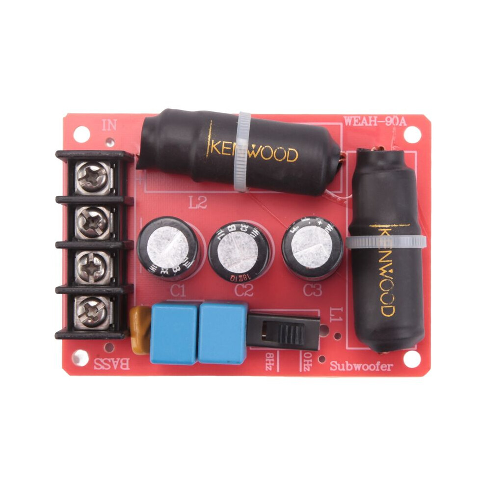 200W 40Hz-400Hz Bass Speaker Subwoofer Frequency Divider Home Theater Hifi Stereo Diy Car Audio Woofer Crossover Filter 6033767512190