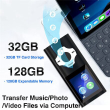 MP3 Music Player with 5.0,Portable HiFi Music Player /Video/Photo Viewer/E-Book Player for Kids()
