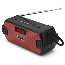 Draagbare Draadloze Luidspreker   Subwoofer Ondersteuning TF-Kaart USB-Luidspreker FM-Ontvanger/Radio met FM Rood