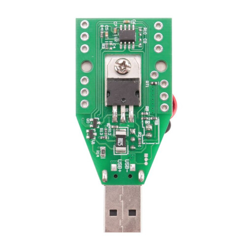 USB 15W Battery Discharge Capacity Tester Adjustable Electronic Load Resistor 3.7-13V Voltage Accessories 1