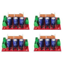 4Pcs 400W Speaker Crossover 2 Way Audio Adjustment Tweeter Bass Speakers Filter Frequency Divider for 2-16Ohm