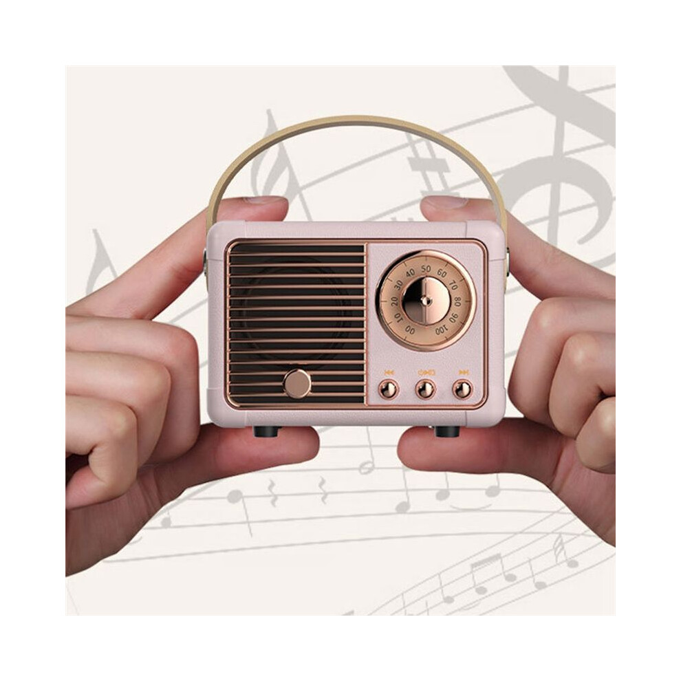 Retro Speaker Hm11 Classical Retro Music Player Sound Stereo Portable Travel Music Player 4711801877604