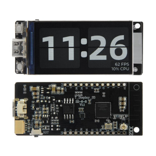 T-Display-S3 ESP32-S3 1.9 Inch ST7789 LCD Display Development Board WIFI  5.0 Wireless Module 1