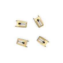 4 Piezas LP Tocadiscos FonóGrafo Diamond Stylus Agujas Accesorios para GramóFono Disco de Vinilo Tocadiscos