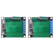 2X 9V-30V 60A PWM -Motoraandrijfmodule Tweekanaals PWM-Regelmodule