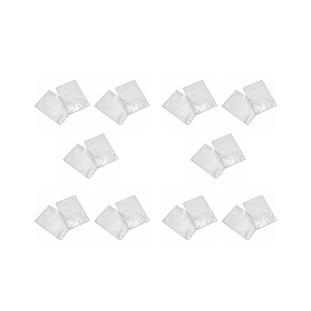 20 X Fashion Transparent Passport Holder Cover Case Travel Wallet Protector Folder 4713811701047