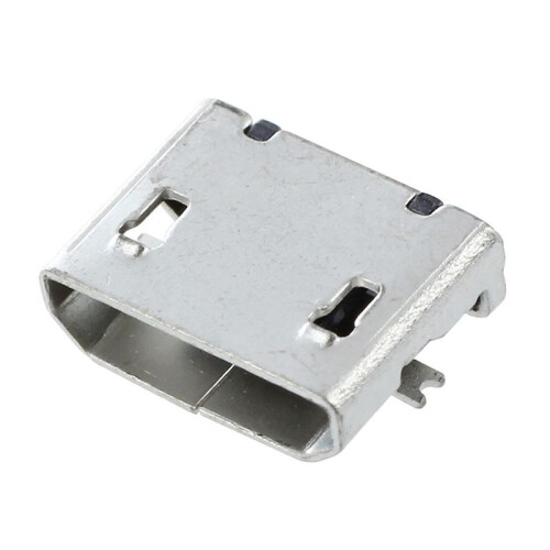 200 Pcs Spare Parts Type B Micro-USB Female Jack Connector Port Socket 2