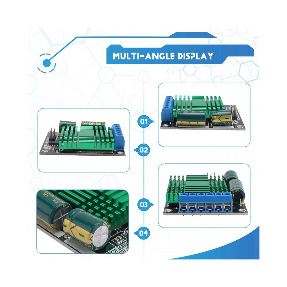 2X 9V-30V 60A Pwm Motor Driver Module Dual-Channel Pwm Regulator Module 6033438170209