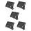 5pcs 7 Inch Lcd Acrylic Bracket Case Contact Screen Case Holder Bracket for Raspberry Pi 3 Model B+ 1