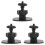 3X Car Windshield Suction Cup Mount Holder for Mobius Action Cam Car Key Camera Black 1