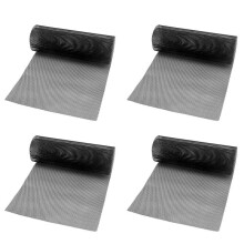 4Stück 40X13 Zoll Universal Auto Grille Mesh Metall Auto Grille Mesh Sheet Gitter Rhombisch Grill Mesh Loch 8X16Mm