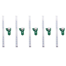5X Usb Charging Port Board for JDS-055 Ps4 Controller with 12 Pin Flex Cable