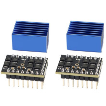 2X TMC5160 Stepper Motor Driver Step Stick SPI Silent 60V Motor Driver High Power 3D Printer Parts