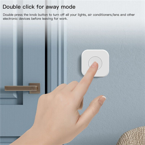 3X Tuya Zigbee Wireless   One Key Push Button Control Scene  Remote Controller Home Automation