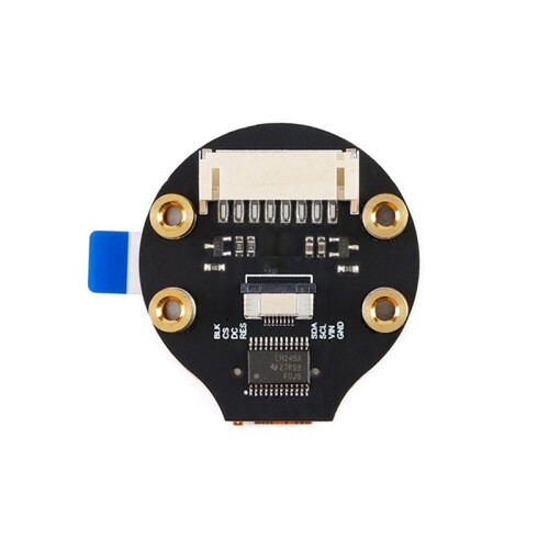 2X MóDulo de ExibiçãO LCD TFT Colorido IPS de 1,28 Polegadas Tela Redonda LED RGB de 1,28 Polegadas 240X240 Unidade GC9A01 Interface SPI de 4 Fios 2