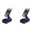 2X 3-In-1 Mobile Phone Holder, Audio Power Bank,  Call Speaker, Multi-Function Foldable Rotating Desktop,Black 1