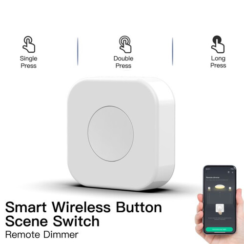 3X Tuya Zigbee Wireless   One Key Push Button Control Scene  Remote Controller Home Automation 1