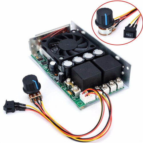 4X  10-50V Speed Controller 100A 3000W Programmable Reversible PWM Control Motor Speed Controller 1