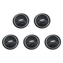 5X Dashboard Ontluchter Rond Airconditioning Luchtuitlaatrooster voor Mondeo S-Max 6M21U018B09ADW