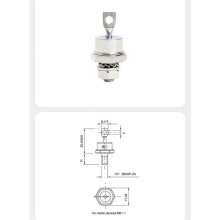 25 Paar Gleichrichterdiodenspirale 70HF120/70HFR120 70A 1200V Hochleistungsgleichrichter Gleichrichterdioden mit Metallbolzen