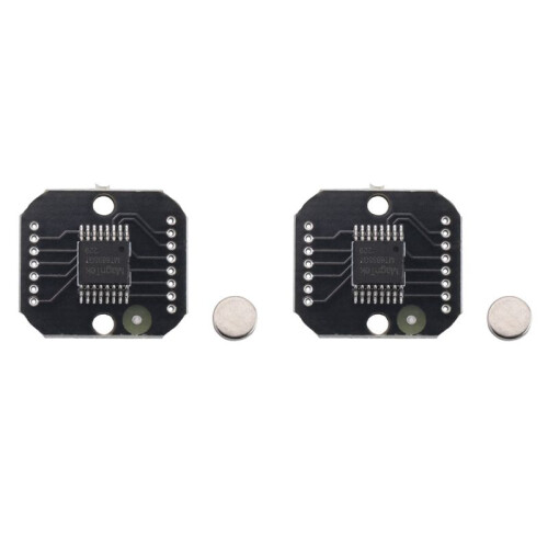 2X MT6835 Magnetic Encoder Module PWM/SPI Brushless Motor 21BIT Encoder Can Replace AS5048