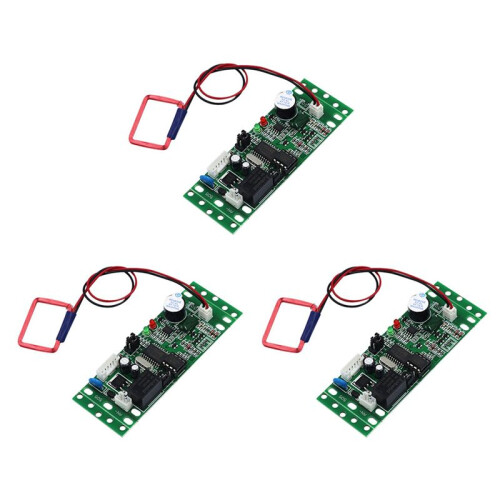 3X RFID Embed Control Module,Intercom Access ,Elevator Access Control 9-30V  Power Access Controller Module ID Module