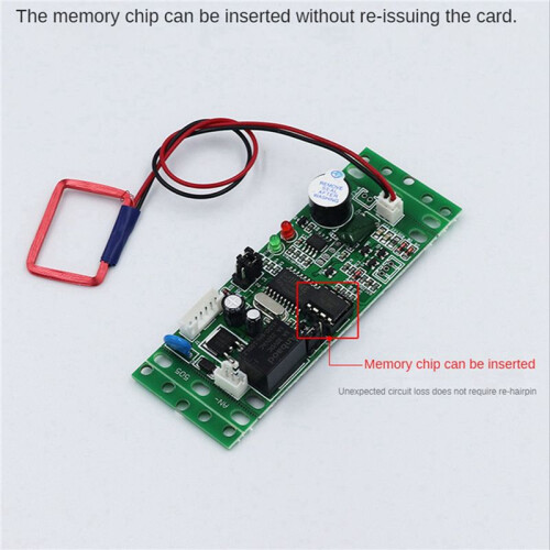 3X RFID Embed Control Module,Intercom Access ,Elevator Access Control 9-30V  Power Access Controller Module ID Module