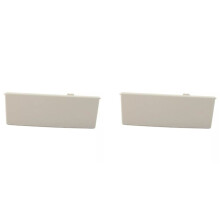 2X Car Zonneklep Vanity Mirror Cover LR063682 voor Sport Evoque 4 Beige