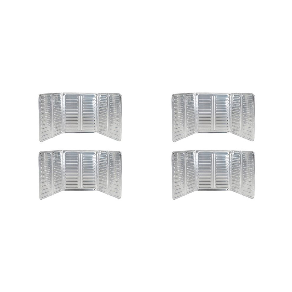 4X Kitchen Cooking Frying Oil Screen Cover Anti Splatter Shield Guard Aluminium Foil Scald Proof Board,B 4711037229550