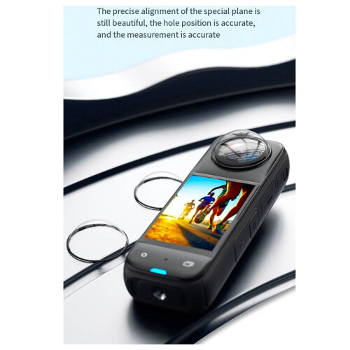 2X Suitable for Insta360x4 Rotating Pc Lens Protector 360x4 Protective Cover Accessories A 2