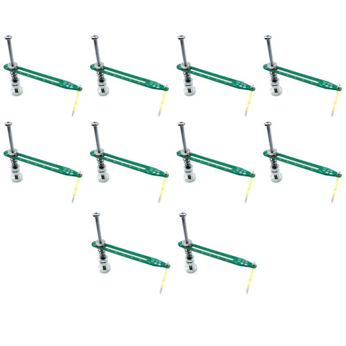 10X Components IC Chip Module Circuit Board PCB Holder Electronic Production Welding Fixed Test Probe Circuit Clamp-B 1